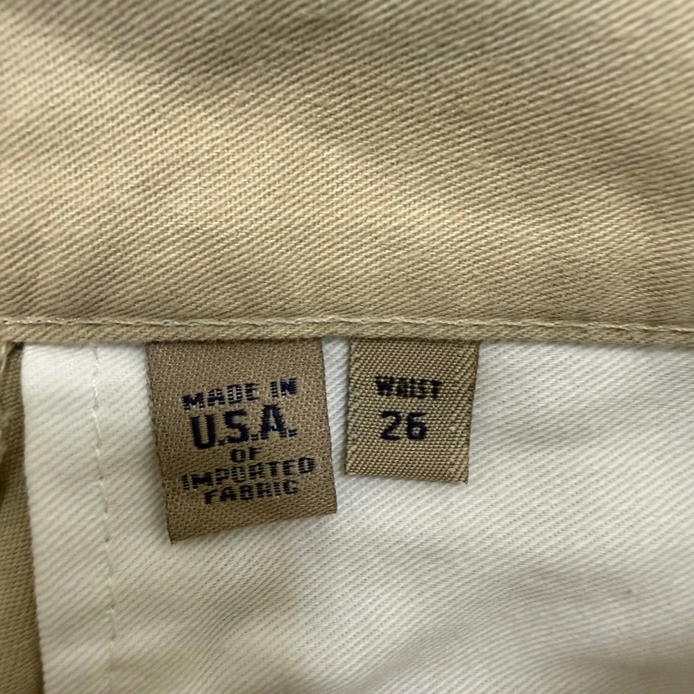 Bills Khakis Parker Pant Mens 26x30 Standard Fit Chinos Khaki Tan Made in USA